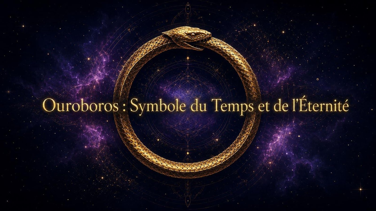 Ouroboros : Symbole du Temps et de l&rsquo;Éternité