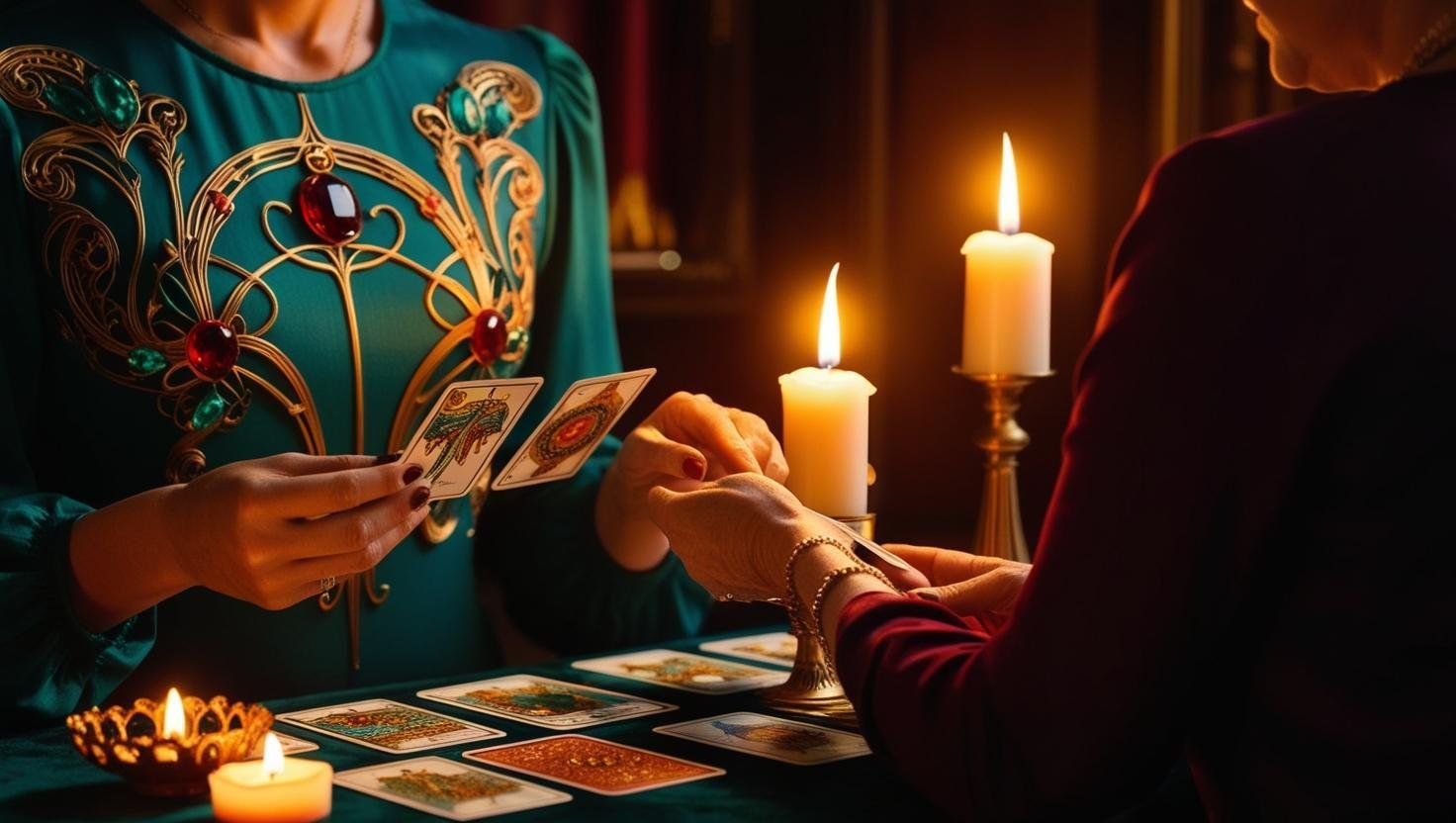 se faire tirer les cartes par une voyante