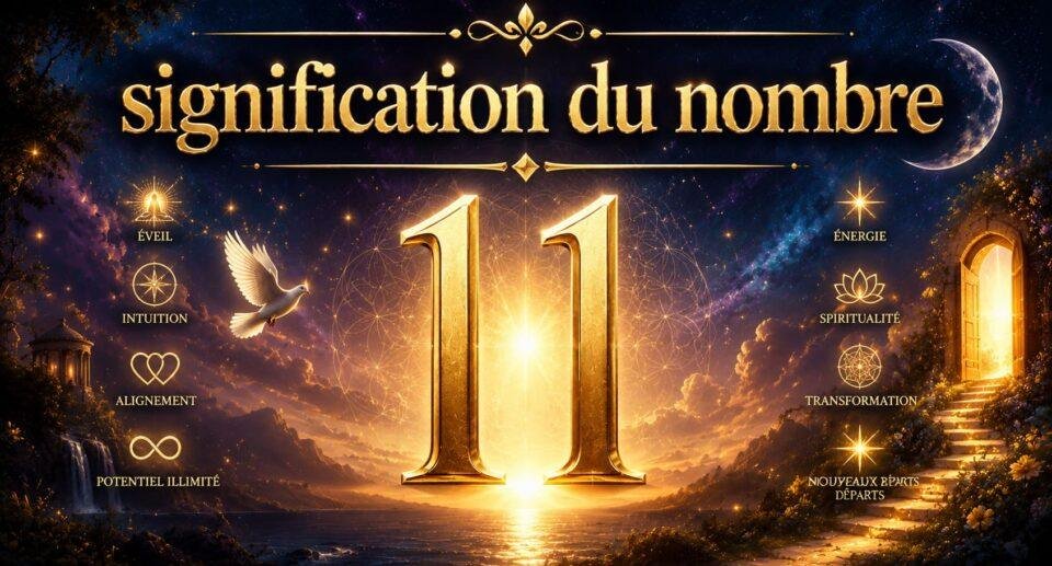 11 : Signification en numérologie : Le chemin de vie des médiums