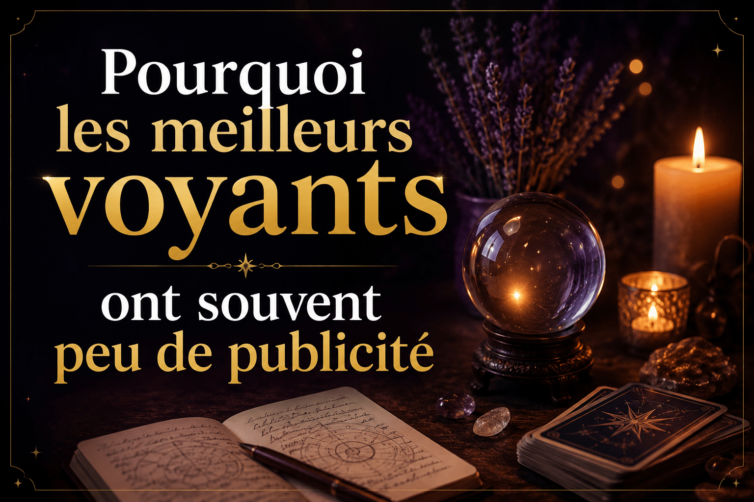 Pourquoi les meilleurs voyants ont souvent peu de publicité