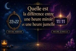 quelle est la différence entre heure miroir et heure jumelle