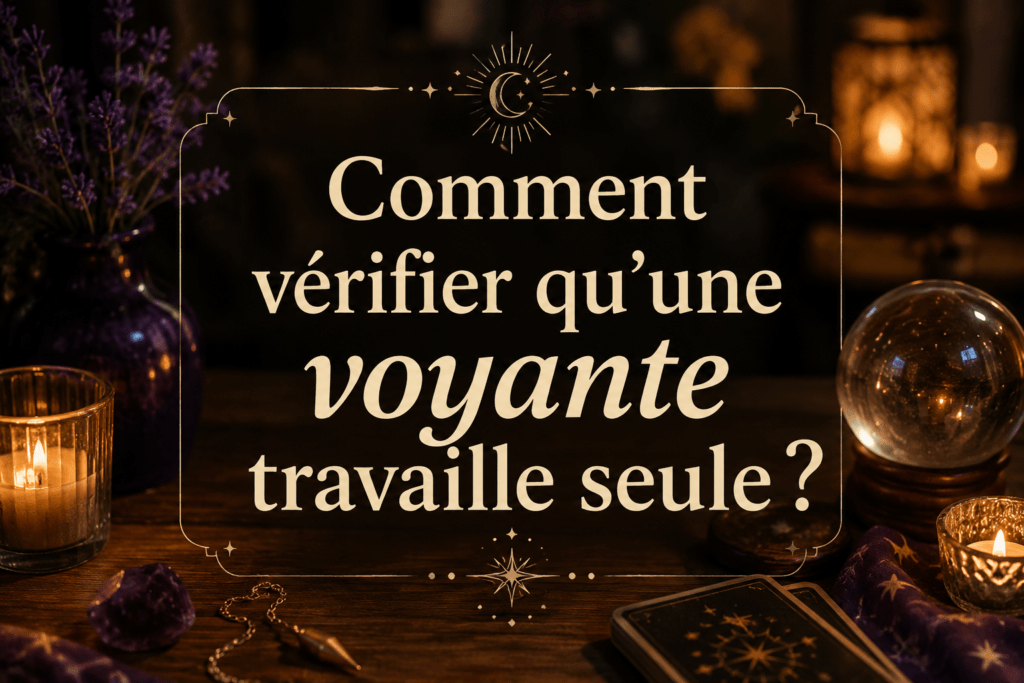 voyante qui travaille seule