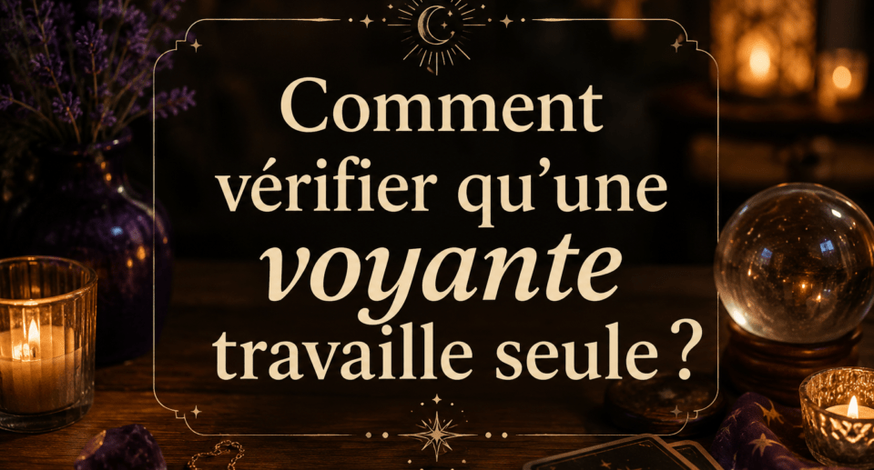 Comment vérifier qu’une voyante travaille seule ?