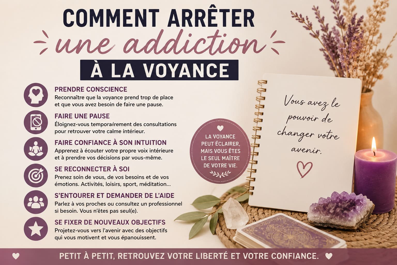Dépendance à la voyance : comment arrêter cette addiction ?