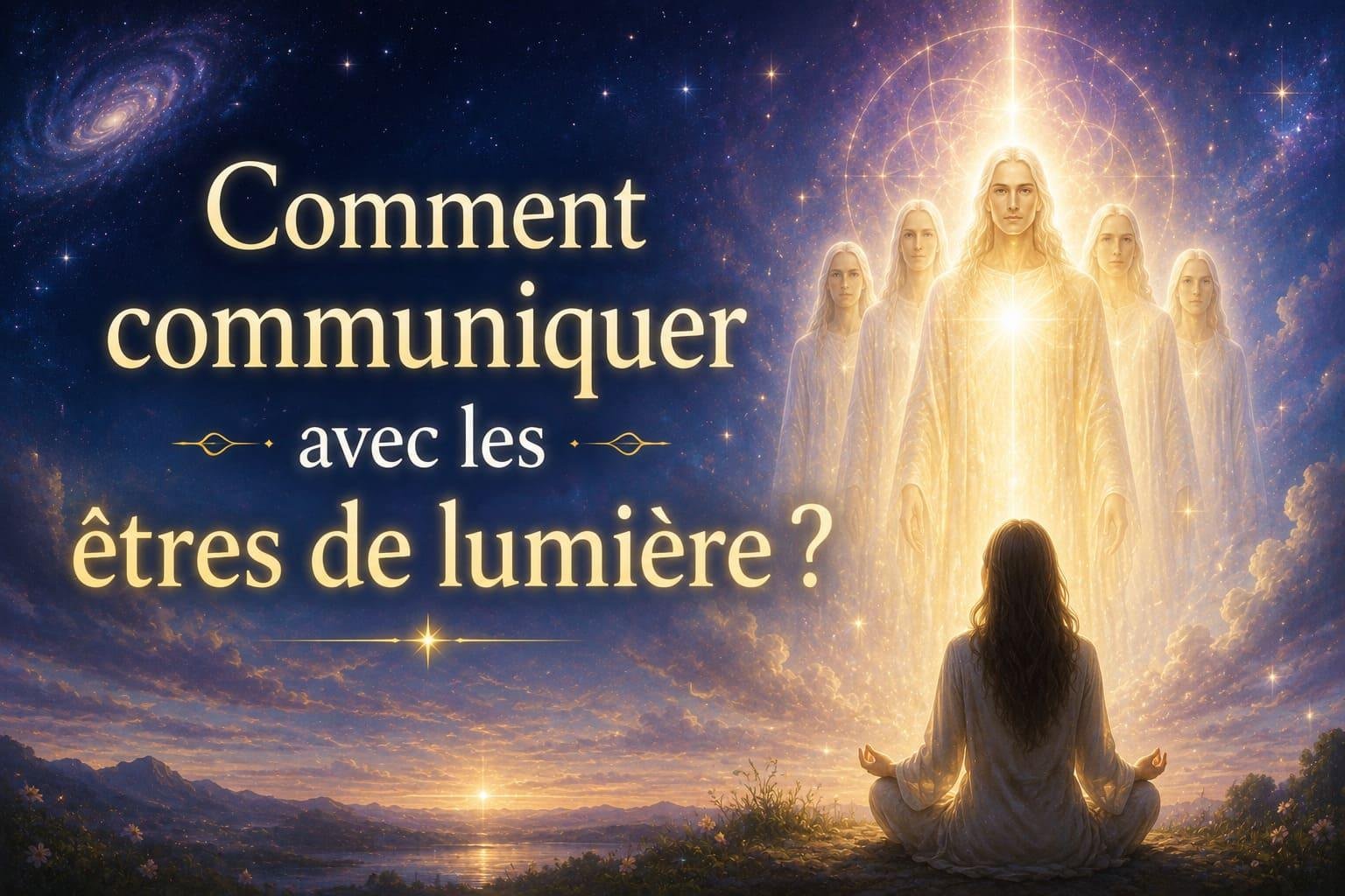 Comment communiquer avec les êtres de lumière ?