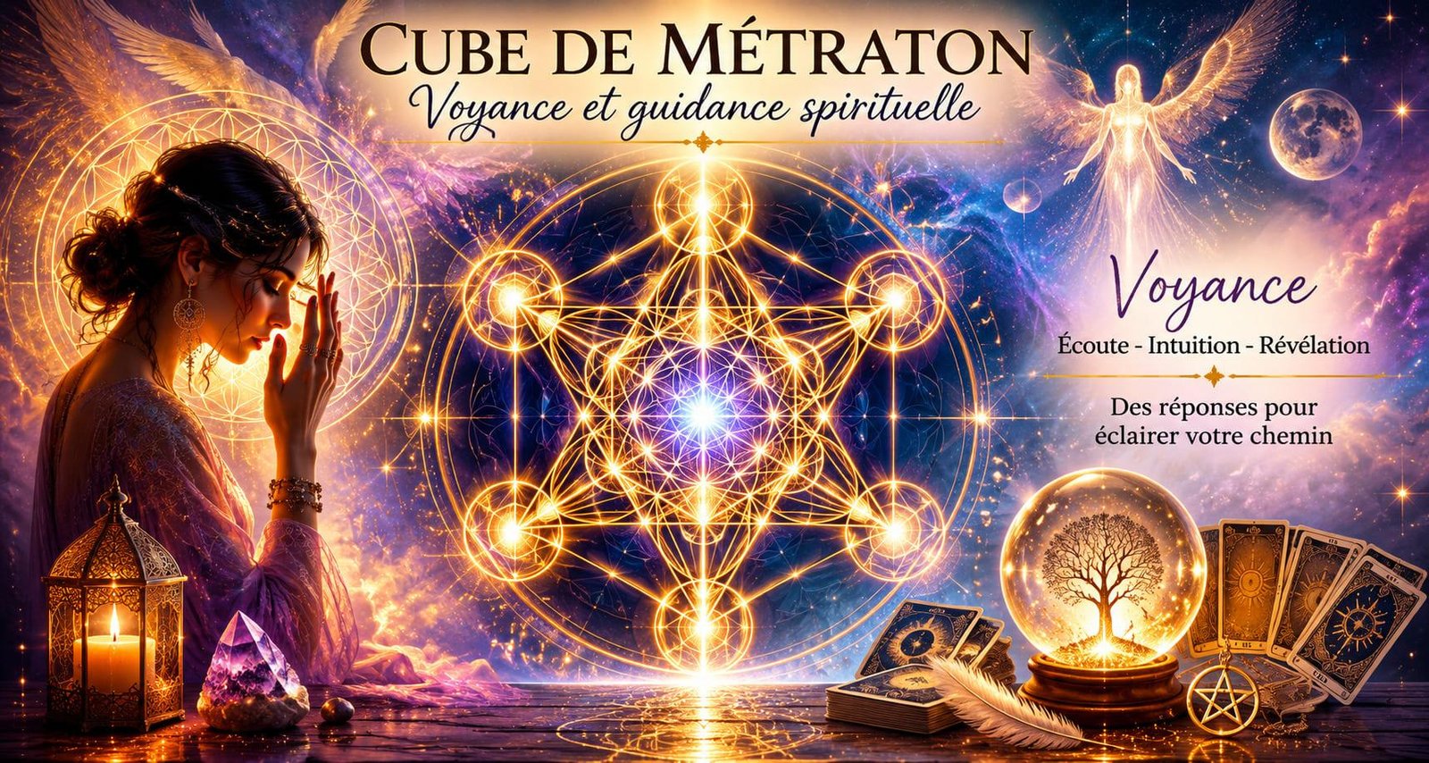 Signification de Métatron : quel est son lien mystérieux avec la voyance  ?