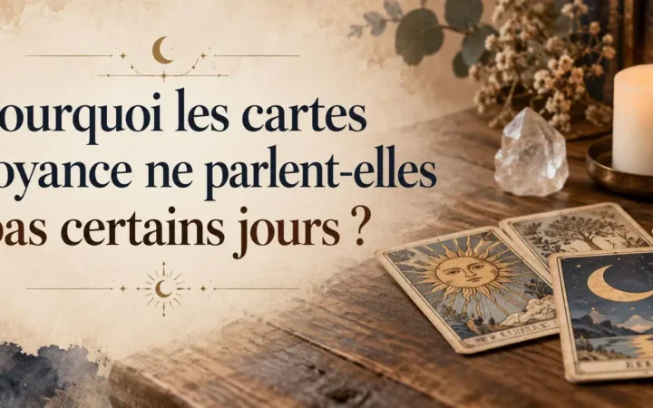 je n'arrive pas à me tirer les cartes